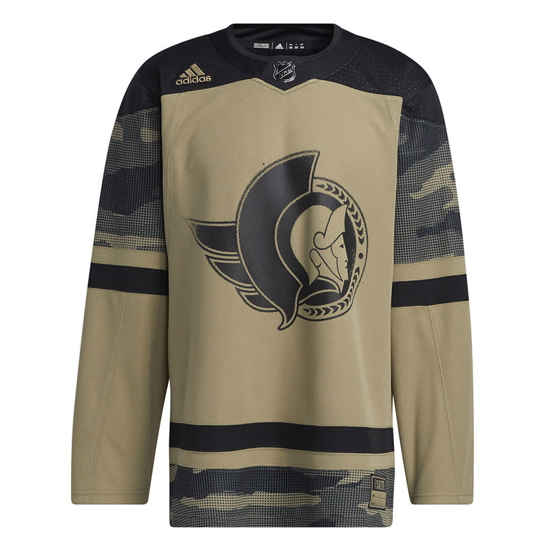 adidas - Maillot camouflage authentique des Sénateurs d'Ottawa pour hommes (HB1762) 