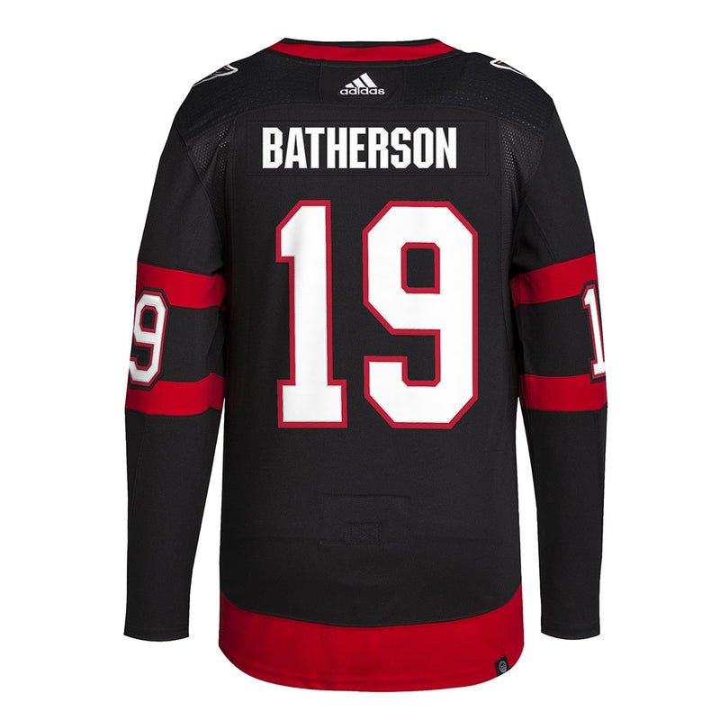 adidas - Maillot domicile authentique Drake Batherson des Sénateurs d'Ottawa pour hommes (IA7818) 