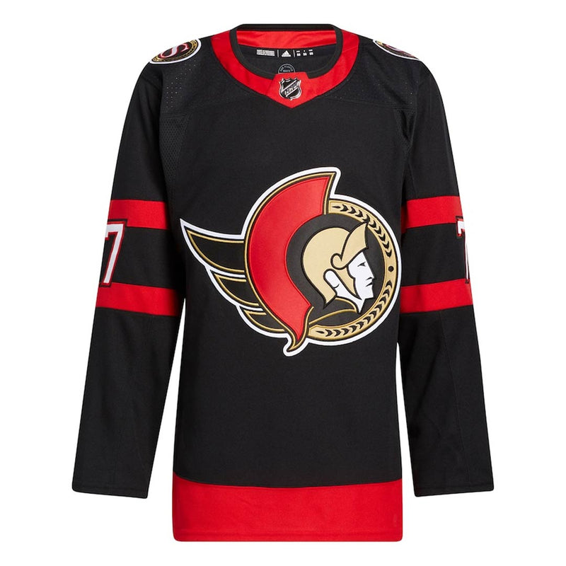 adidas - Men's Ottawa Senators Authentic Home Brady Tkachuk Jersey (GT8154)