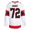 adidas - Maillot extérieur authentique Thomas Chabot des Sénateurs d'Ottawa pour hommes (HZ9791) 