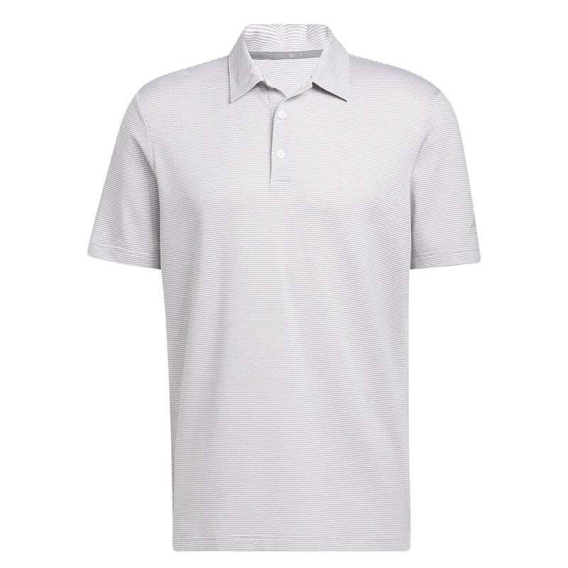 adidas - Polo de golf à rayures ottomanes pour hommes (HA9167) 