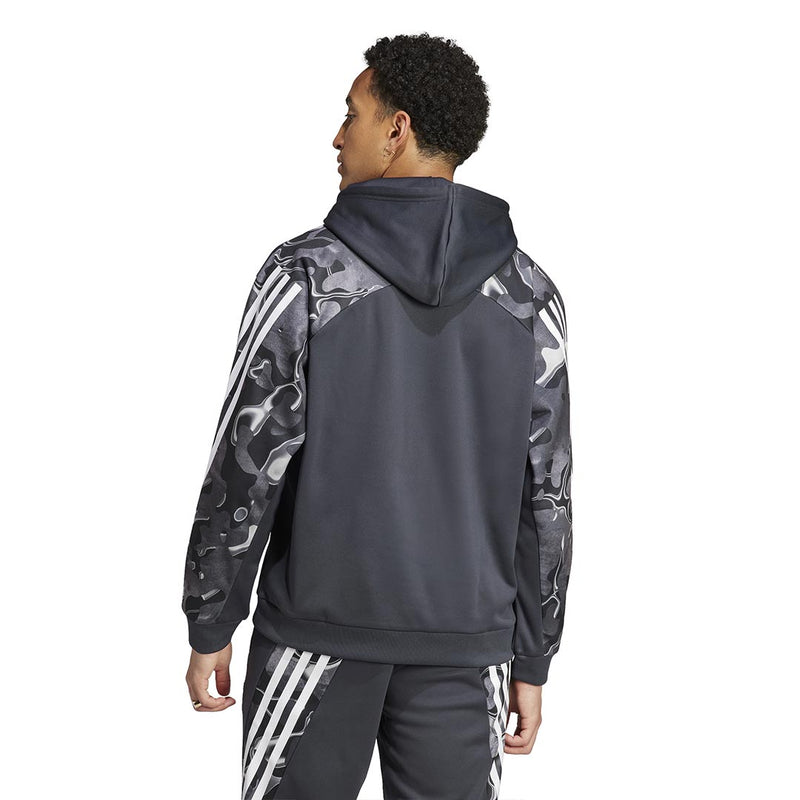 adidas - Men's Performance Future Icons Allover Print Hoodie (IB6126)