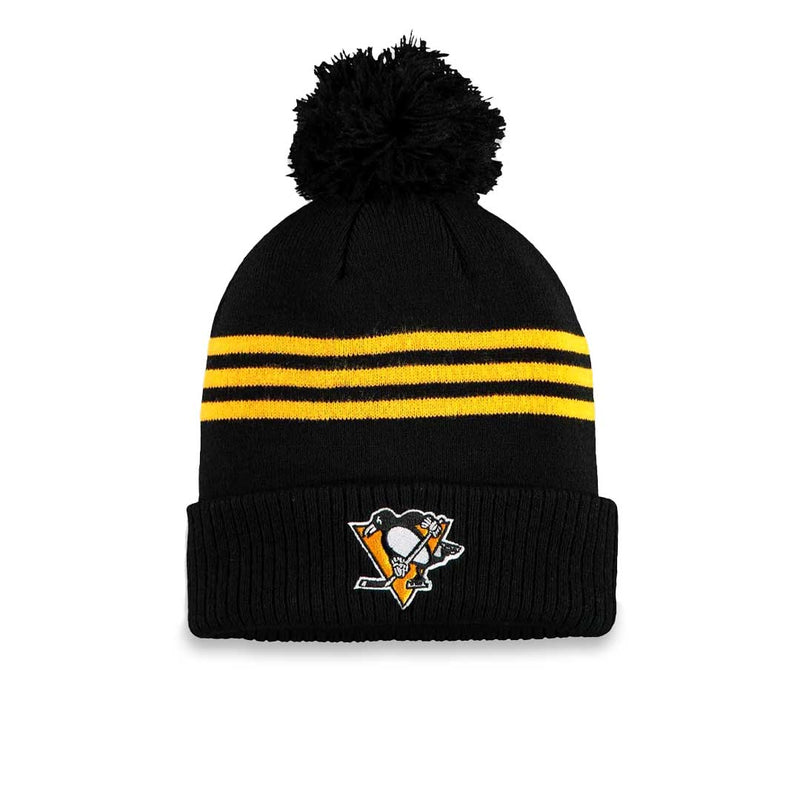 adidas - Men's Pittsburgh Penguins Pom Beanie (GS6853)