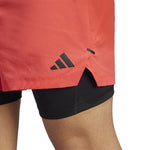 adidas - Men's Power Workout Two-In-One Shorts (IL1397)