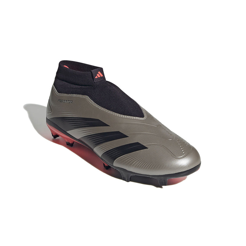 adidas - Chaussures unisexes Predator League sans lacets pour terrain sec (IF6331) 