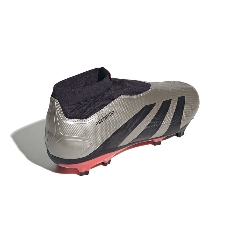 adidas - Chaussures unisexes Predator League sans lacets pour terrain sec (IF6331) 