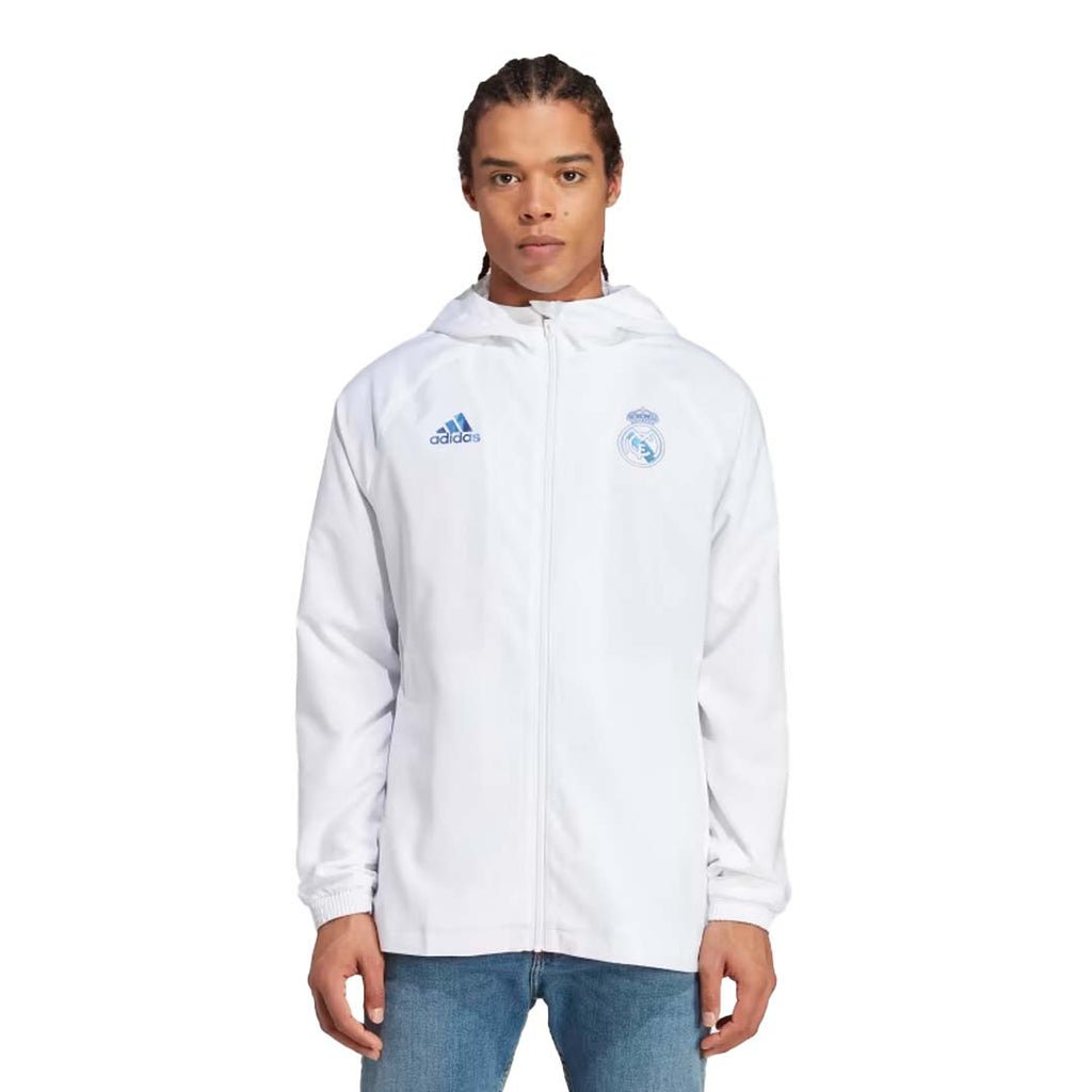 adidas - Men's Real Madrid Graphic Windbreaker (HT6459)