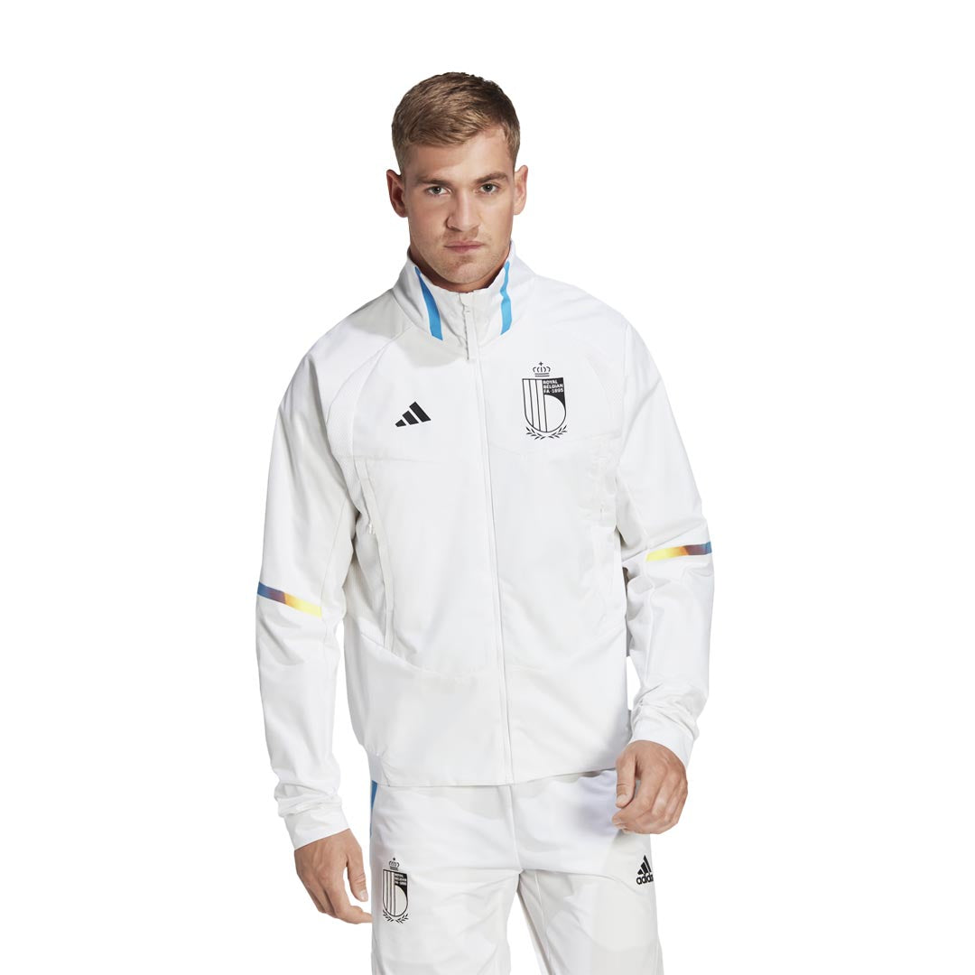 Adidas Men s Royal Belgian FA Game Day Anthem Jacket