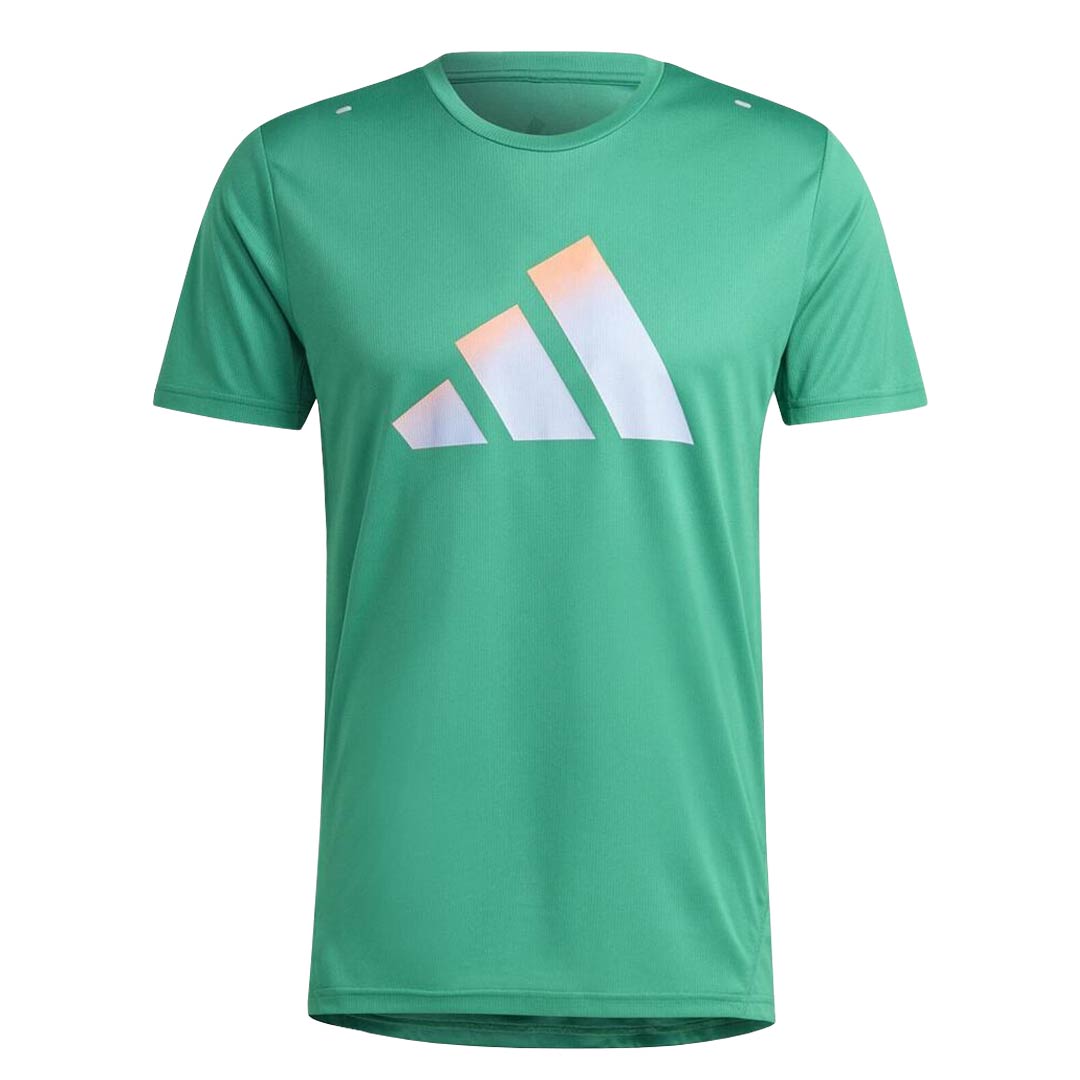 Green adidas shirt on sale