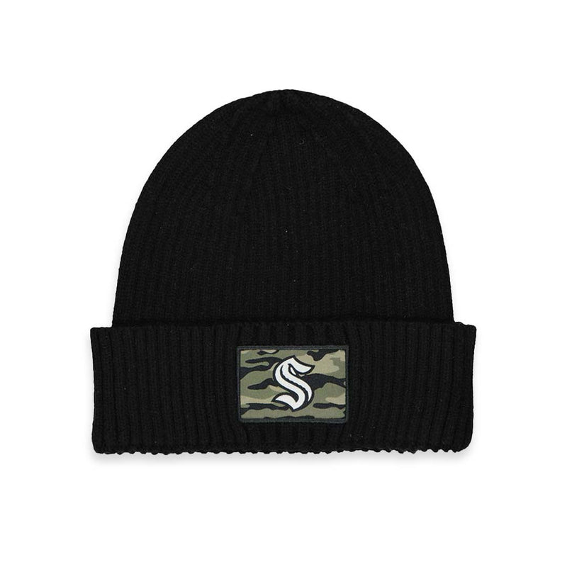 adidas - Men's Seattle Kraken Camo Beanie (H20084)