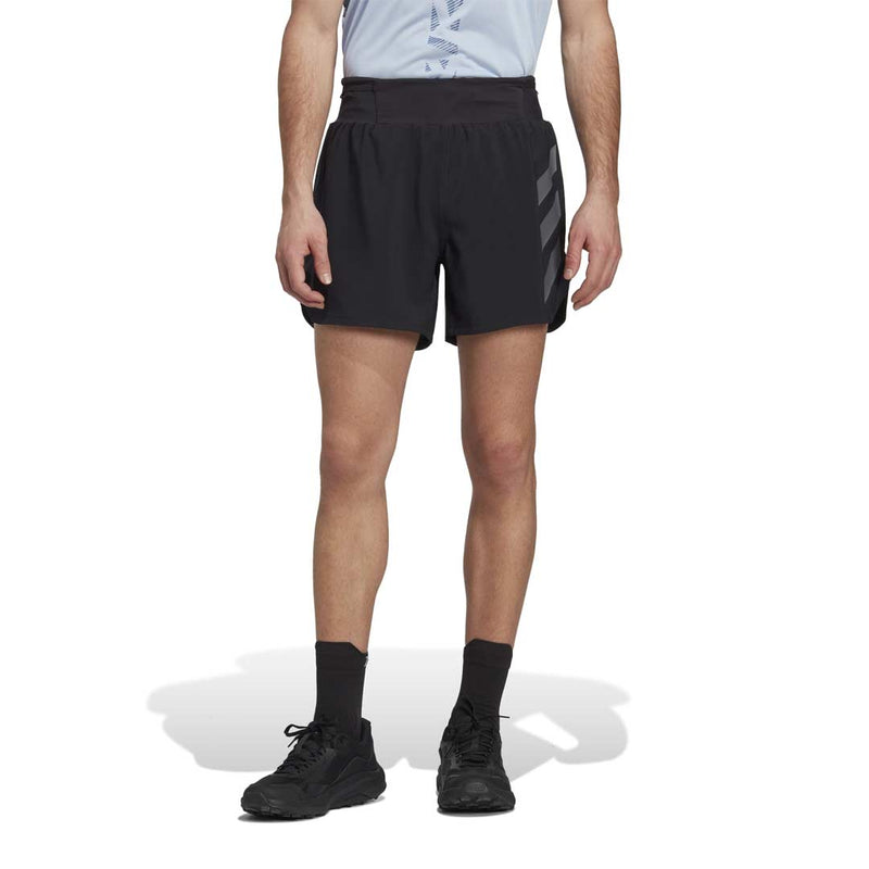 adidas - Short de trail Terrex Agravic pour homme (HT9395 5 pouces)