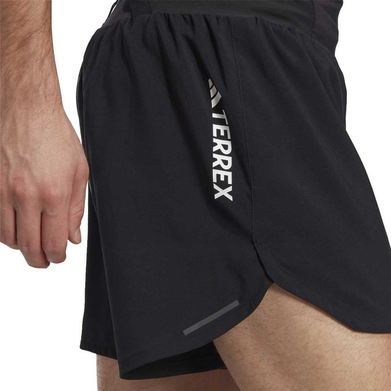 adidas - Short de trail Terrex Agravic pour homme (HT9395 5 pouces)