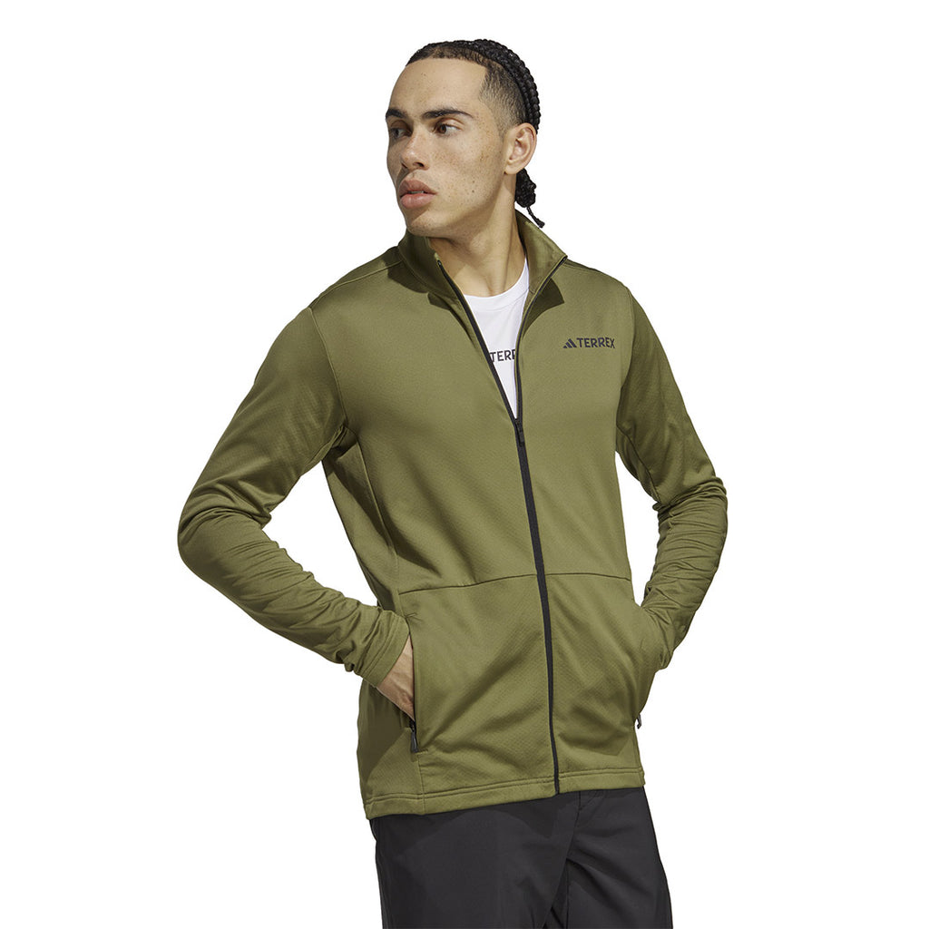 adidas - Men's Terrex Multi Front Zip Fleece Jacket (HN5472)