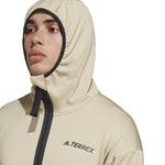 adidas - Men's Terrex Tech Fleece Light Hooded Hiking Jacket (HT2009)