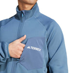 adidas - Men's Terrex Xperior Medium Fleece Full Zip Jacket (IB1838)