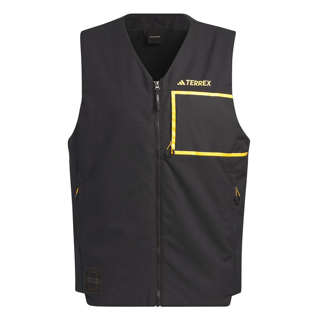 adidas Men s Terrex x National Geographic Fleece Lined Vest IL8992 SVP Sports