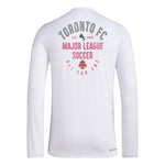 adidas - T-shirt d'avant-match à manches longues pour homme du Toronto FC (IP0998)