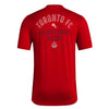 adidas - Men's Toronto FC Pre-Game Short Sleeve T-Shirt (IP0900)