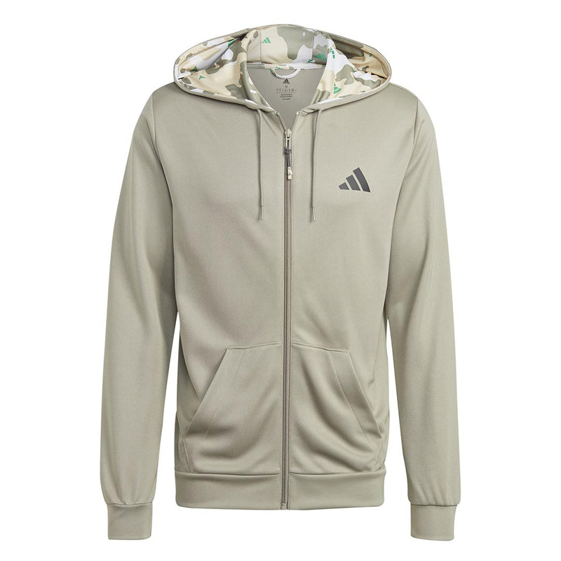 adidas - Men's Train Essentials Seasonal Full Zip Jacket (IB8140)