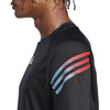 adidas - T-shirt d'entraînement Train Icons à 3 bandes pour hommes (HS7520) 