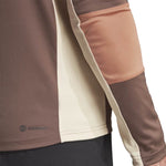 adidas - Men's Training Colourblock 1/4 Zip Long Sleeve T-Shirt (IN5078)