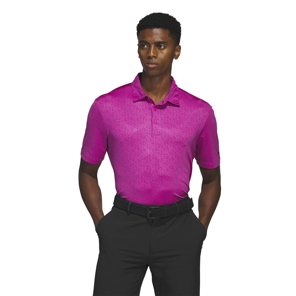 adidas - Men's Ultimate365 Allover Print Polo (HR7914)