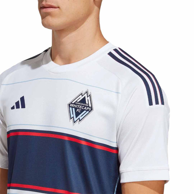 adidas - Maillot authentique à domicile des Whitecaps de Vancouver pour hommes (HI1854)