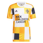 adidas - Maillot d'avant-match Vancouver Whitecaps FC Kick Childhood Cancer pour hommes (HT7800) 