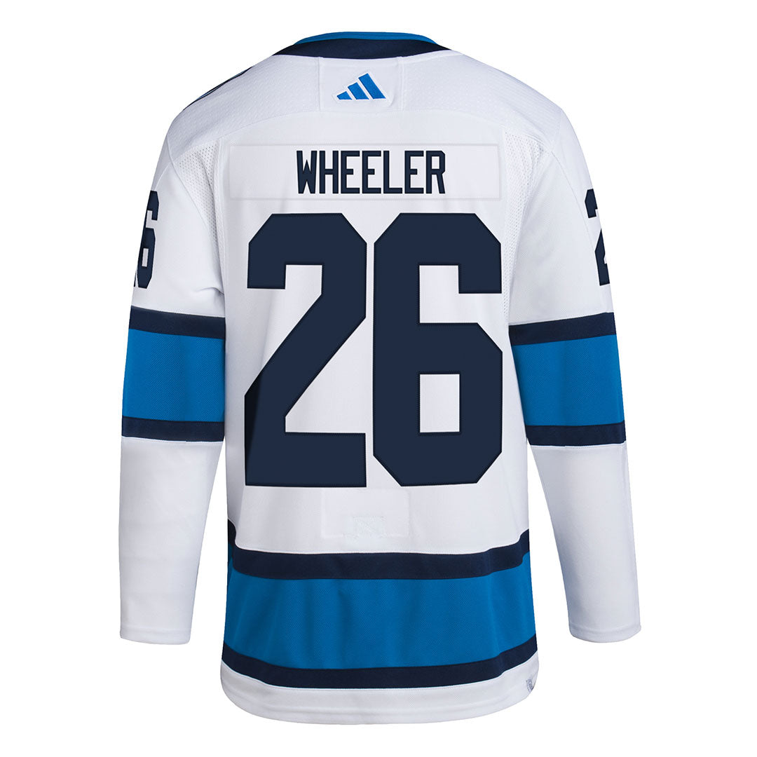 adidas Men s Winnipeg Jets Blake Wheeler Authentic Reverse Retro Wor SVP Sports