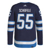 adidas - Maillot domicile Mark Scheifele des Jets de Winnipeg pour hommes (HB6634) 