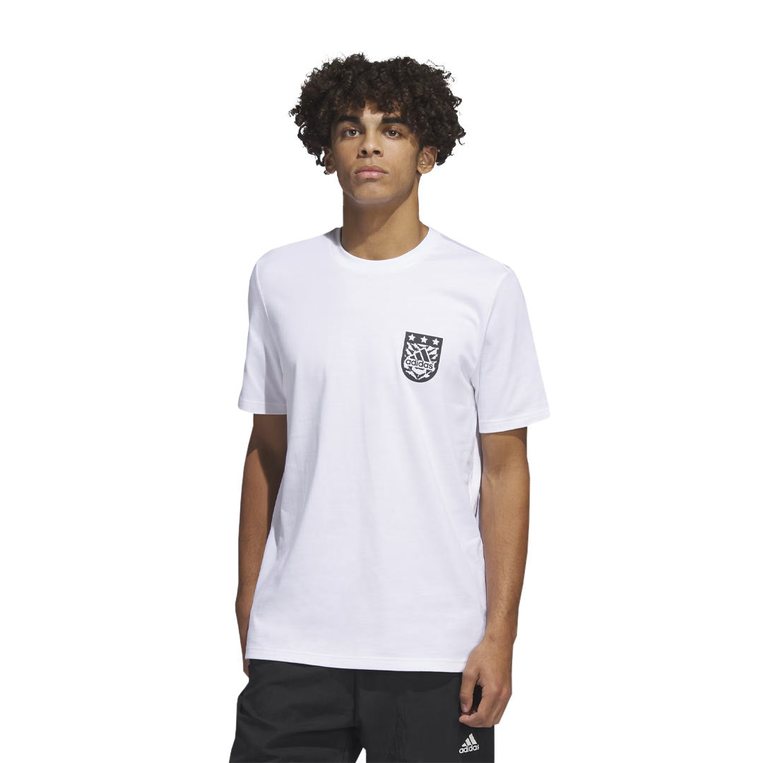 Adidas white t shirt price online