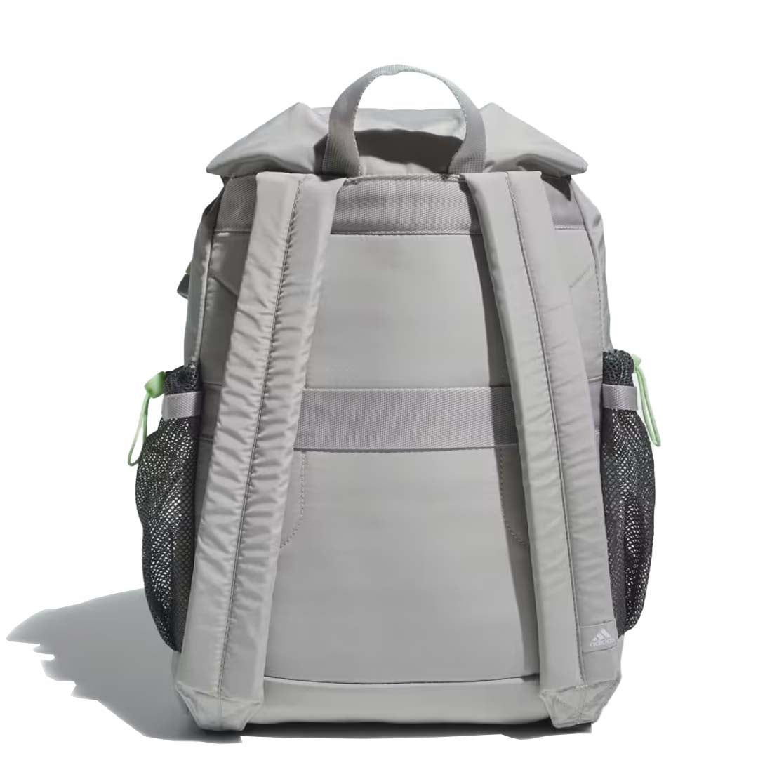 Grey adidas backpack women's online