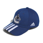 adidas - Vancouver Canucks Three Stripe Adjustable Hat (GS4362)