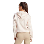 adidas - Women's Essentials 3-Stripes French Terry Crop Hoodie (IC9914)