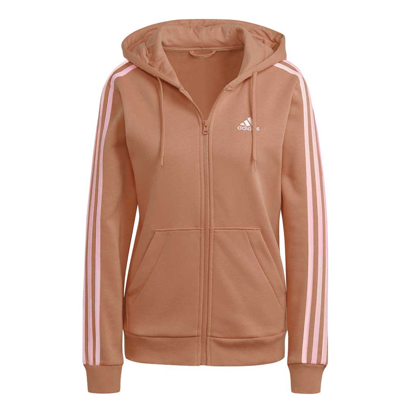 adidas - Women's 3-Stripes Fleece Full Zip Hoodie (IM0241)