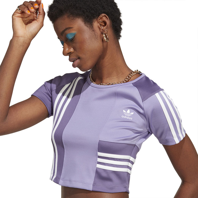 adidas - T-shirt court Adicolor pour femmes (IC2378) 