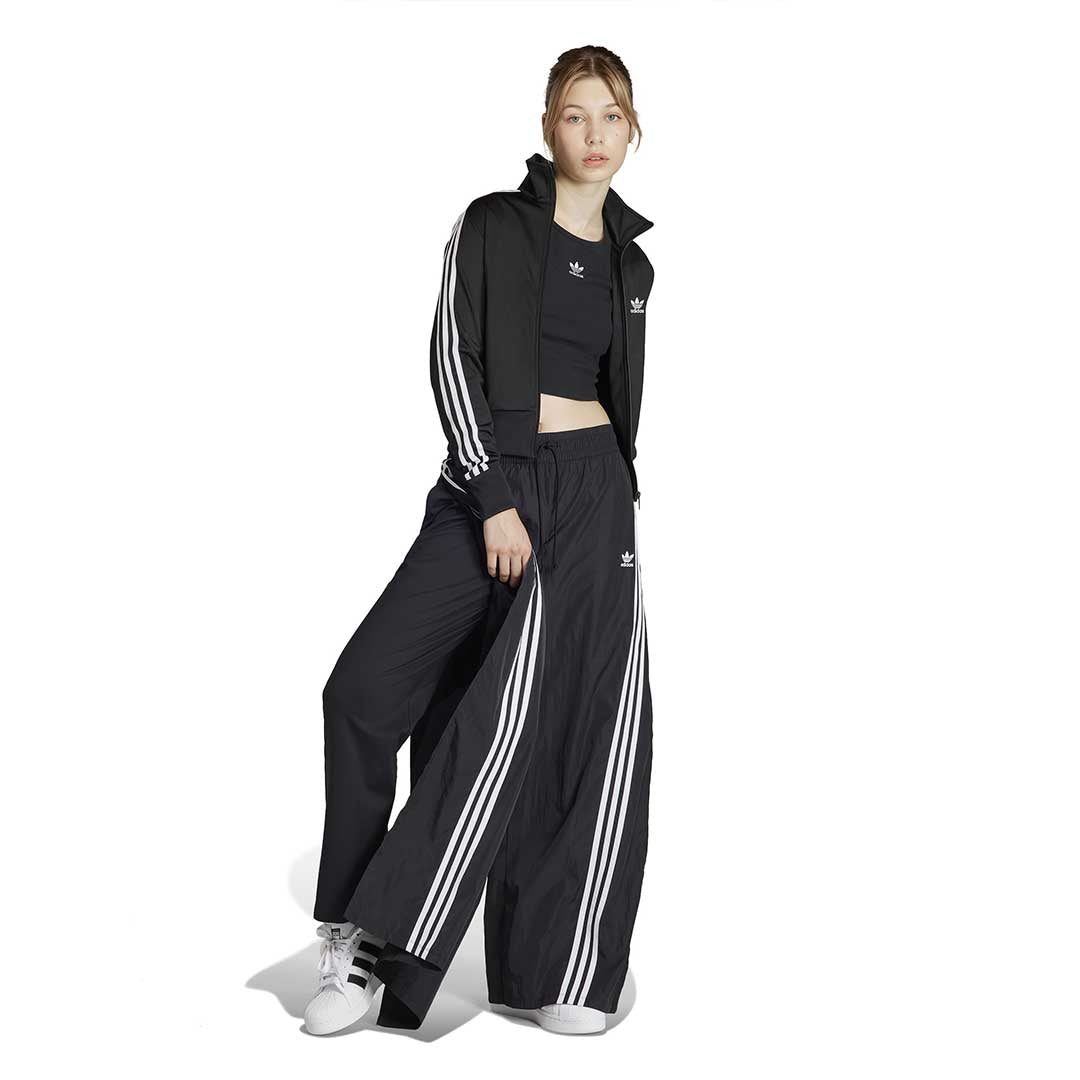 Adidas bell bottom track pants sale