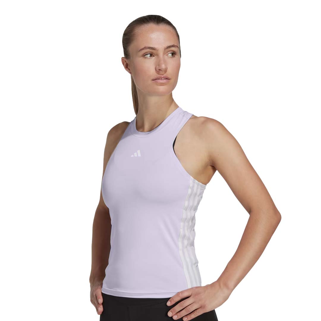 Adidas Women s TR Essentials 3 Stripe Tank