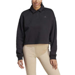 adidas - Women's All SZN Fleece Graphic Polo Sweatshirt (IL1514)