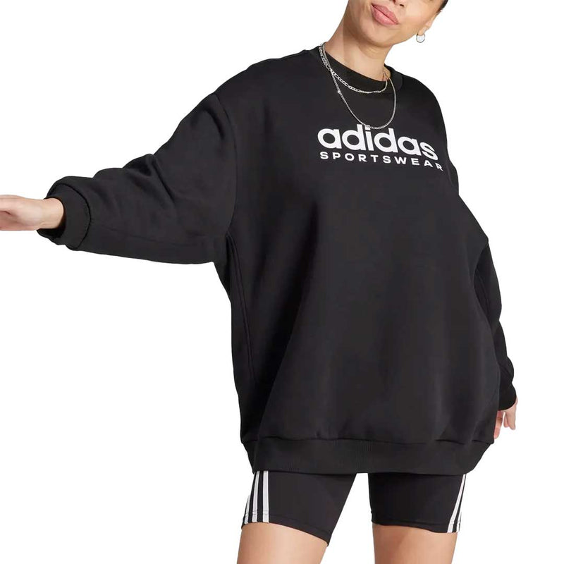 adidas - Women's All SZN Fleece Graphic Sweatshirt (HZ5740)