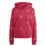 adidas - Women's Allover Mini Crest Logo Hoodie (II5632)