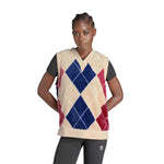 adidas - Women's Argyle Fluffy V-Neck Vest (II5635)