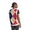 adidas - Women's Argyle Fluffy V-Neck Vest (II5635)