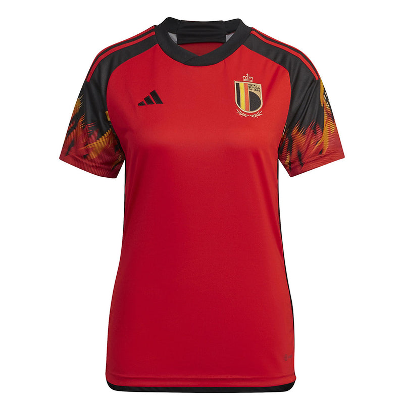 adidas - Maillot domicile Belgique 22 Femme (HE6631)