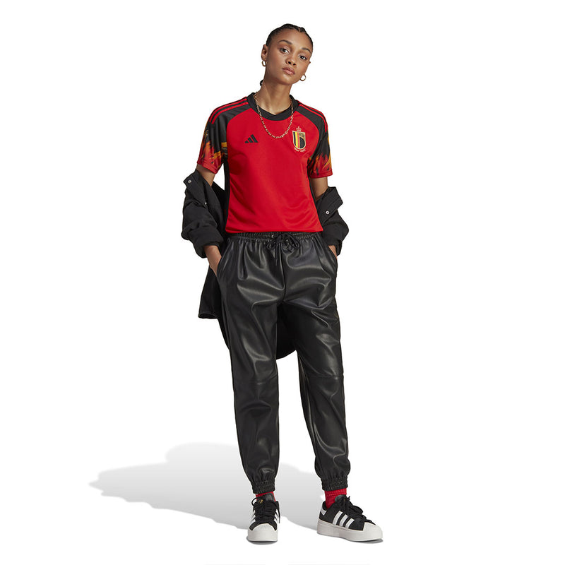 adidas - Women's Belgium 22 Home Jersey (HE6631)