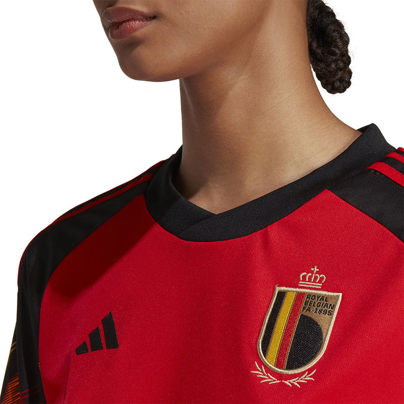 adidas - Maillot domicile Belgique 22 Femme (HE6631)