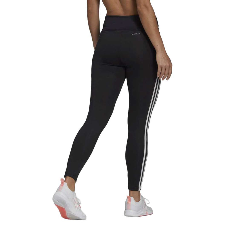 adidas - Women's Designed to Move High-Rise 3-Stripes 7/8 Sport Leggings (GL4040)