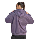 adidas - Women's Embossed Monogram Fleece Hoodie (IM2585)