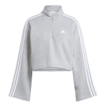 adidas - Sweat-shirt Essentials 3 bandes 1/4 zip pour femme (IM0216) 