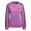 adidas - Sweat-shirt ras du cou Essentials 3 bandes pour femme (HM1935) 